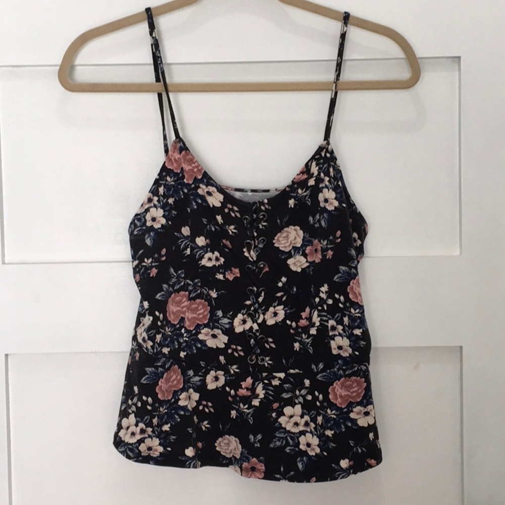 American Eagle Floral Tank